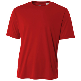 A4 A4N3402 Sprint Performance Tee - Scarlet