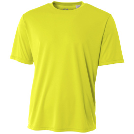 A4 A4N3402 Sprint Performance Tee - Safety Yellow