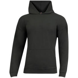 A4 A4N3528 Softek Long Sleeve Hooded Tee - Black