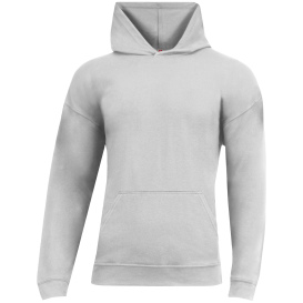 A4 A4N3528 Softek Long Sleeve Hooded Tee - Silver