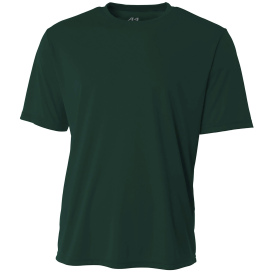 A4 A4NB3142 Youth Cooling Performance Short Sleeve Tee - Forest