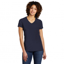 Allmade AL2018 Women\'s Tri-Blend V-Neck Tee - Night Sky Navy