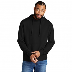 Allmade AL4000 Unisex Organic French Terry Pullover Hoodie - Deep Black