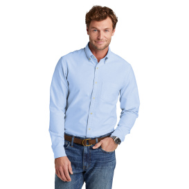 Brooks Brothers BB18004 Casual Oxford Cloth Shirt - Newport Blue