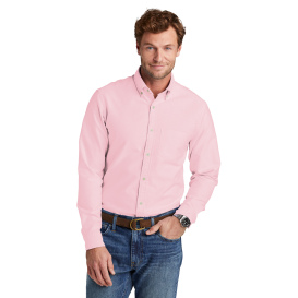 Brooks Brothers BB18004 Casual Oxford Cloth Shirt - Soft Pink