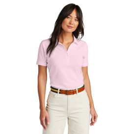 Brooks Brothers BB18201 Women\'s Pima Cotton Pique Polo - Pearl Pink