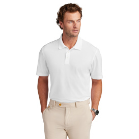 Brooks Brothers BB18220 Mesh Pique Performance Polo - White