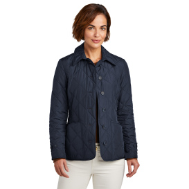 Brooks Brothers BB18601 Women\'s Quilted Jacket - Night Navy