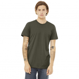 Bella + Canvas BC3001 Unisex Jersey Short Sleeve Tee - Dark Olive