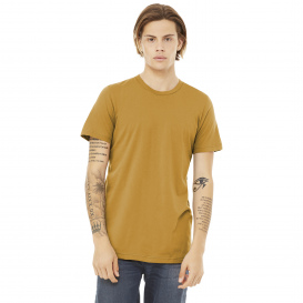 Bella + Canvas BC3001 Unisex Jersey Short Sleeve Tee - Mustard