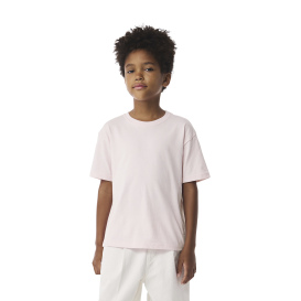 Bella + Canvas BC3010Y Youth 6-Ounce Heavyweight Tee - Soft Pink