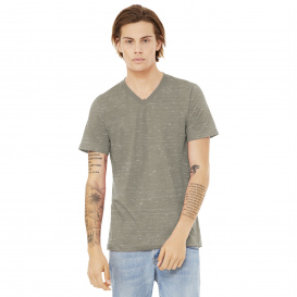 Bella + Canvas BC3655 Unisex Textured Jersey V-Neck Tee - Stone Marble