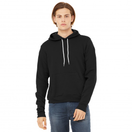 Bella + Canvas BC3719 Unisex Sponge Fleece Pullover Hoodie - DTG Black