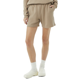 Bella + Canvas BC3787 Women\'s Cutoff Sweatshorts - Tan