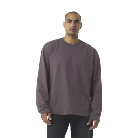 Bella + Canvas BC4651 Unisex 7.5-Ounce Heavyweight Long Sleeve Tee - Purple Storm