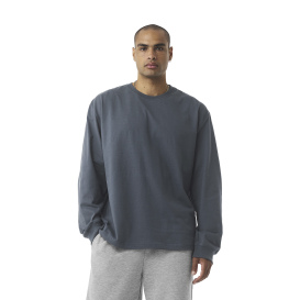Bella + Canvas BC4651 Unisex 7.5-Ounce Heavyweight Long Sleeve Tee - Vintage Navy