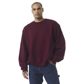 Bella + Canvas BC4711 Unisex 10-Ounce Heavyweight Crewneck Sweatshirt - Maroon