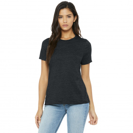 Bella + Canvas BC6400CVC Women's Relaxed CVC Tee - Dark Grey Heather ...