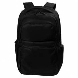 Port Authority BG224 Transit Backpack - Deep Black