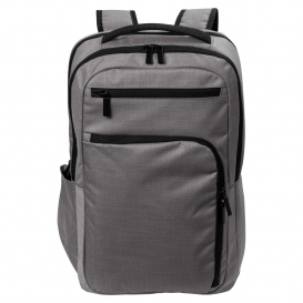 Port Authority BG225 Impact Tech Backpack - Gusty Grey Heather