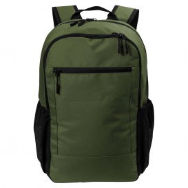 Port Authority BG226 Daily Commute Backpack - Olive Green