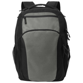 Port Authority BG232 Transport Backpack - Gusty Grey/Black