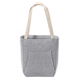 Port & Company BG415 Core Fleece Sweatshirt Tote - Athletic Heather