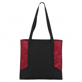 Port Authority BG417 Circuit Tote - Rich Red/Black