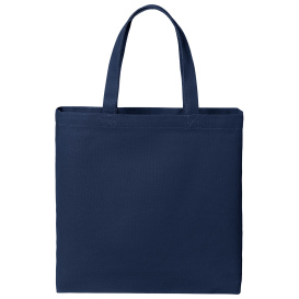 Port Authority BG424 Cotton Canvas Tote - River Blue Navy
