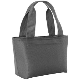 Port Authority BG518 Insulated Lunch Tote - Gray Steel