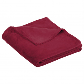 Port Authority BP31 Ultra Plush Blanket - Rich Red