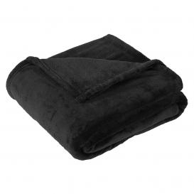 Port Authority BP32 Oversized Ultra Plush Blanket - Deep Black