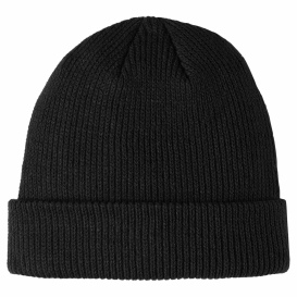 Port Authority C977 Cozy Cuffed Beanie - Deep Black