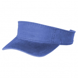 Port Authority C944 Beach Wash Visor - Blue Moon