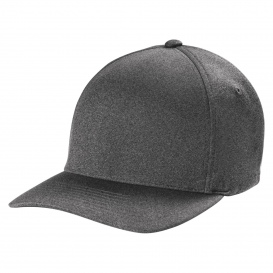 Port Authority C946 Flexfit Melange Unipanel Cap - Dark Grey