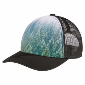Port Authority C950 Photo Real Snapback Trucker Cap - Forest