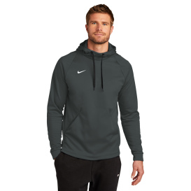 Nike CN9473 Therma-FIT Pullover Fleece Hoodie - Team Anthracite