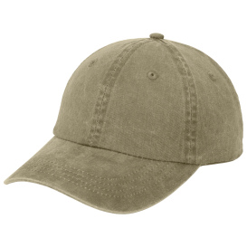 Port & Company CP84 Pigment-Dyed Cap - Khaki