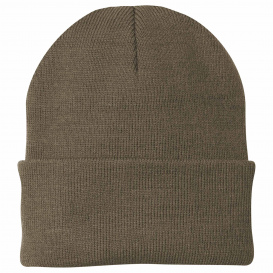 Port & Company CP90 Knit Cap - Woodland Brown