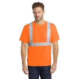 CornerStone CS401 Type R Class 2 Safety T-Shirt - Orange