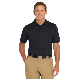 CornerStone CS4020P Industrial Snag-Proof Pique Pocket Polo - Navy Blue
