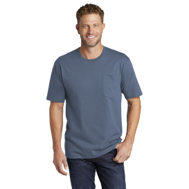 CornerStone CS430 Workwear Pocket Tee - Regatta Blue