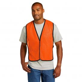CornerStone CSV01 Enhanced Visibility Mesh Vest - Safety Orange