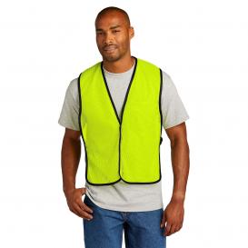CornerStone CSV01 Enhanced Visibility Mesh Vest - Safety Yellow
