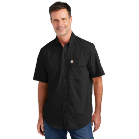 Carhartt 105292 Force Solid Short Sleeve Shirt - Black