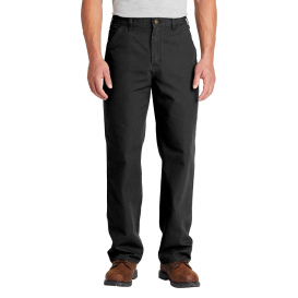 Carhartt B11 Washed Duck Work Pants - Black