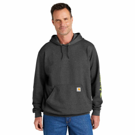 Carhartt K288 Middleweight Hooded Logo Sweatshirt Carbon Heather