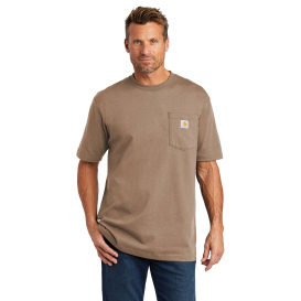 Carhartt K87 Workwear Pocket Short Sleeve T-Shirt - Desert