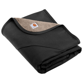 Carhartt CTP0000502 Firm Duck Sherpa-Lined Blanket - Black