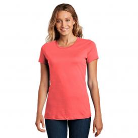 District DM104L Women\'s Perfect Weight Tee - Coral